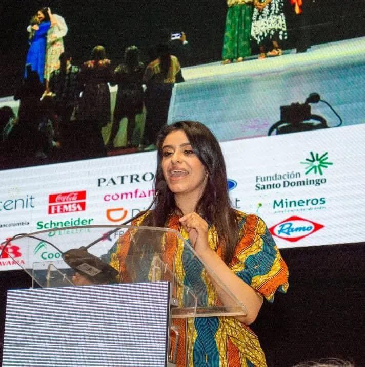 Karen BrugéS, anfitriona y presidenta del Women Economic Forum Colombia 2021