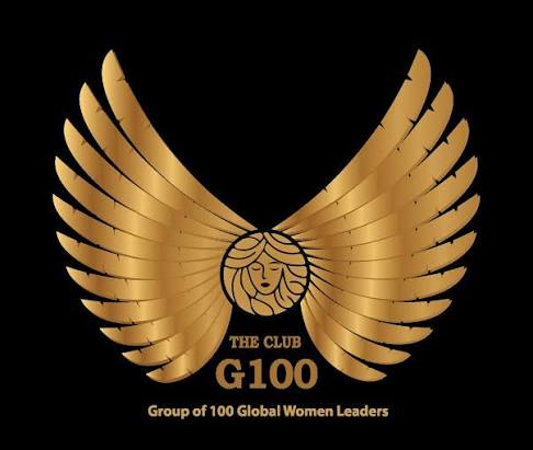 Logo de G100, medio que publicó a Karen Bruges