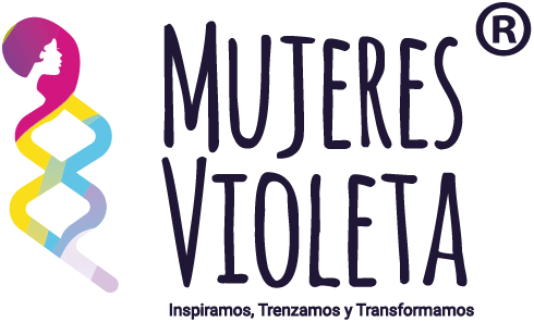 Logo de Mujeres Violeta, medio que publicó a Karen Bruges