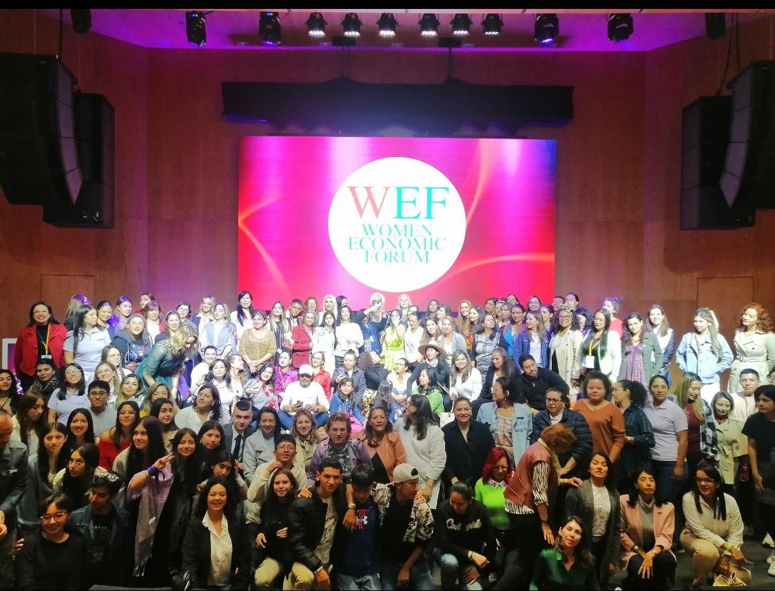 Karen Bruges en el Women Economic Forum Colombia